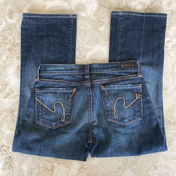 Citizens of Humanity Kelly #063 Stretch Low Waist Cropped Jeans - Picture 5 of 15